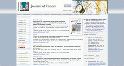Desktop Screenshot of jcancer.org