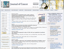 Tablet Screenshot of jcancer.org
